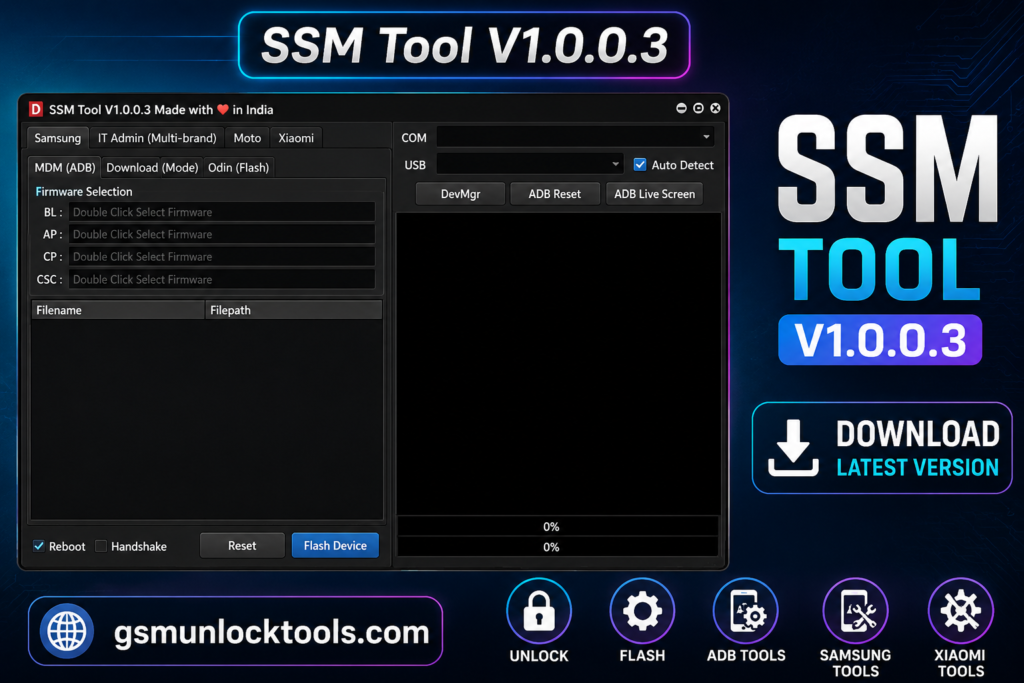 SSM Tool V1.0.0.3 download latest version for Android