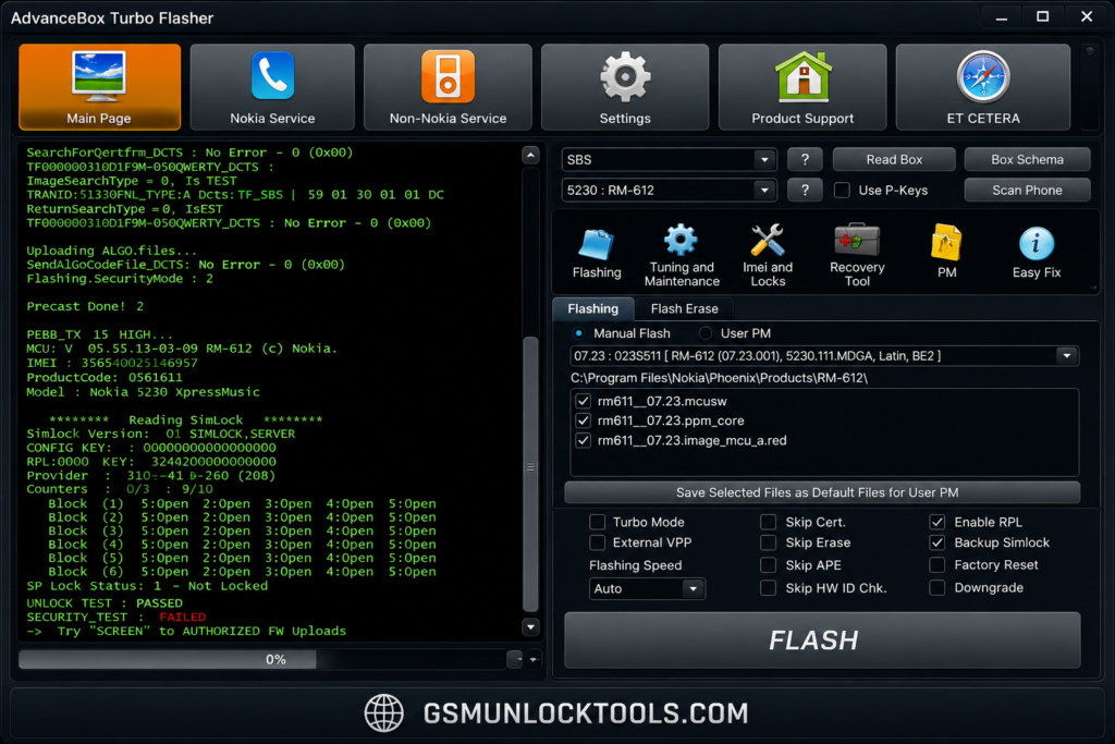 Advance Turbo Flasher Tool v12.70 Download Setup (All Versions)
