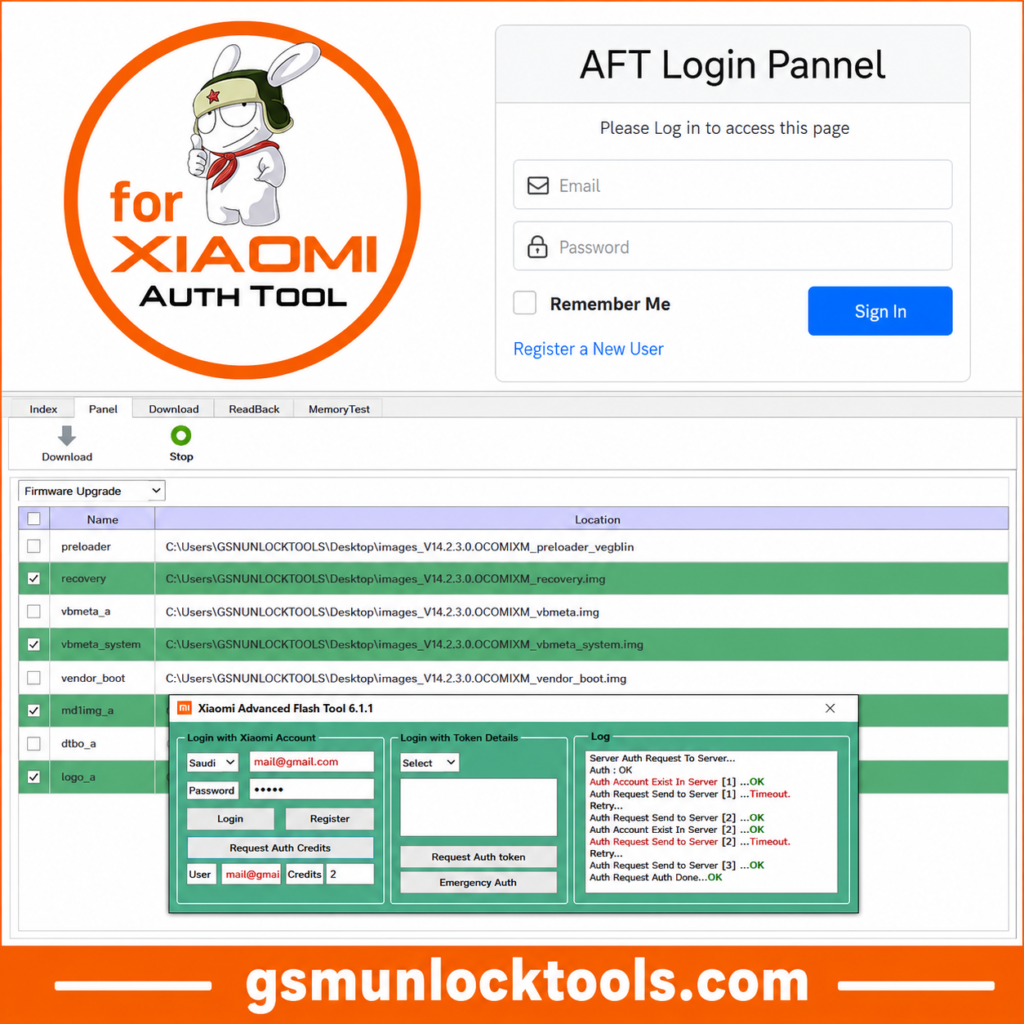 Auth Flash Tool V1.2: Bypass MTK Authentication and Flash Firmware Easily