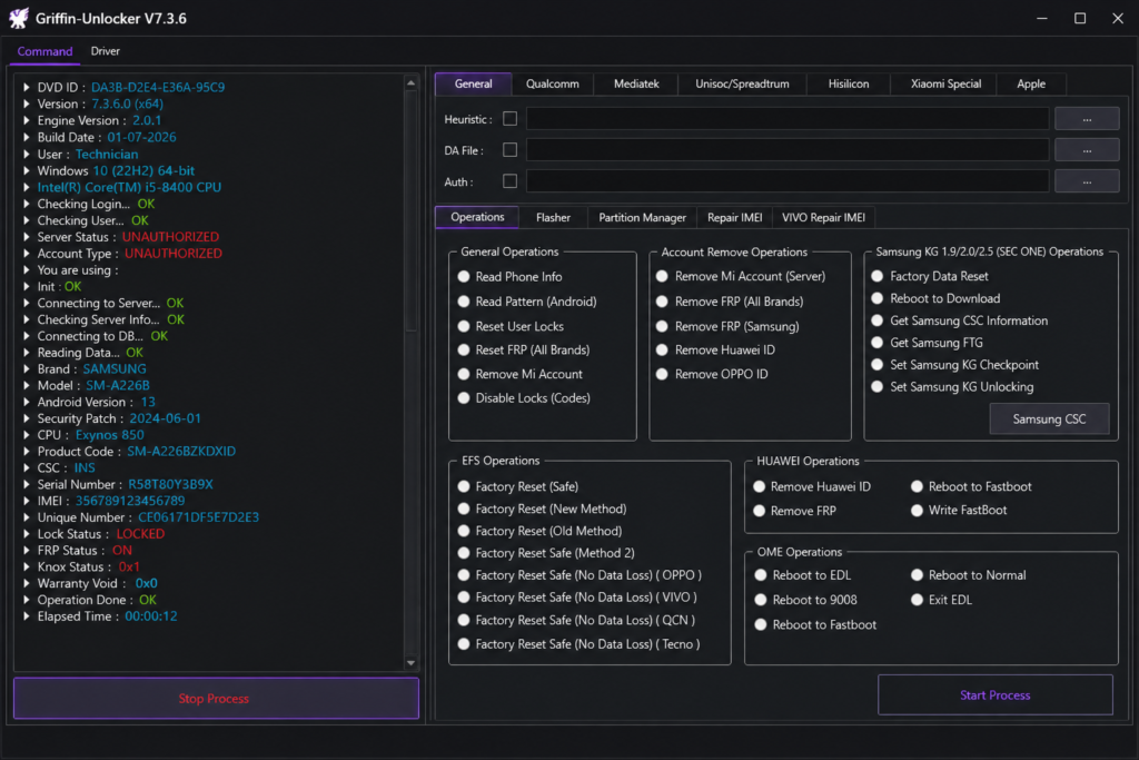 Griffin Unlocker Tool Latest Version 2026 – Free Download & Features