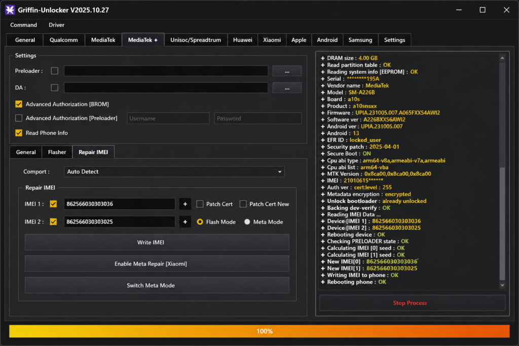Griffin Unlocker Tool Latest Version 2026 – Free Download & Features