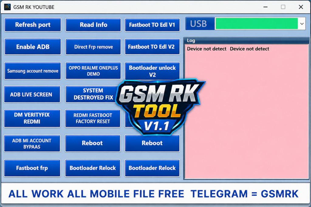 GSM RK Tool V1.1 Download Setup: 100% Working Solution [2026]