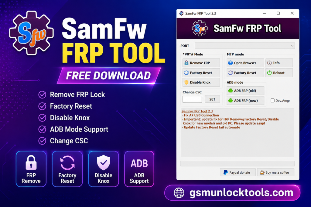 SamFirm Tool v3.3 Download & Setup – Latest Samsung Firmware Tool 2026  