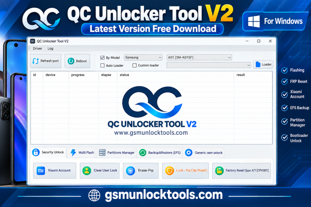 QC Unlocker Tool