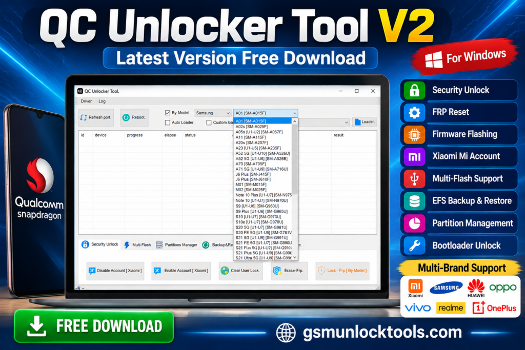QC Unlocker Tool