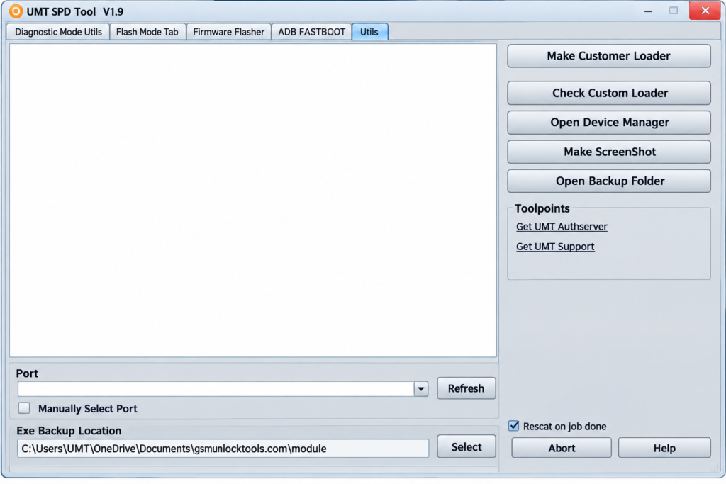 UMT SPD Tool