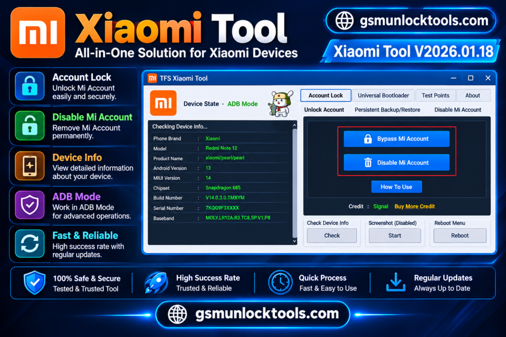 Xiaomi Tool V2026.01.18 Free Download Latest Version [2026]