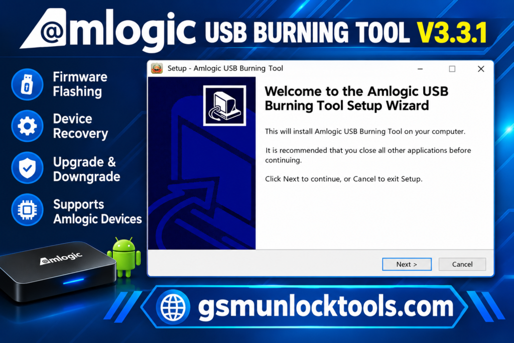 Amlogic USB Burning Tool