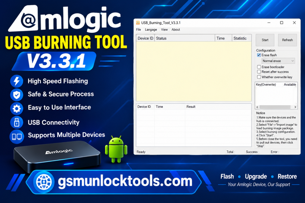 Amlogic USB Burning Tool