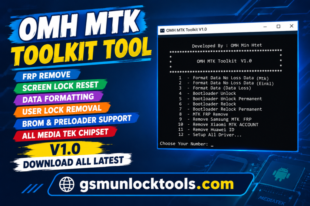 OMH MTK Toolkit Tool