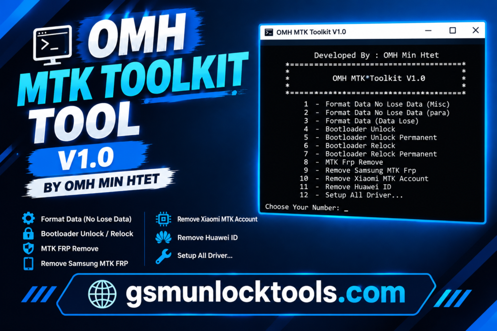 OMH MTK Toolkit Tool