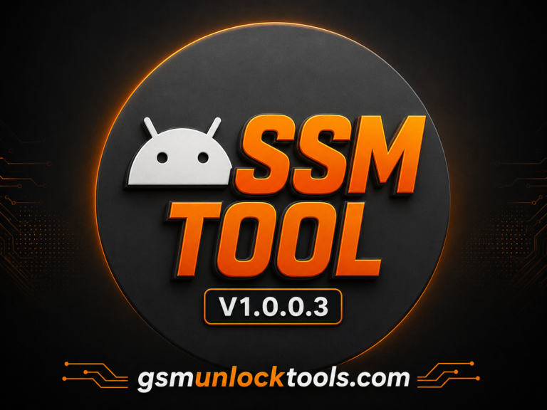 SSM Tool V1.0.0.3 Android servicing tool