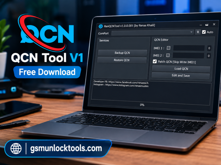 QCN Tool V1 Free Download for QCN Edit & IMEI [2026]